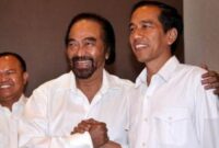 Presiden RI Jokowi bersama Ketua Umum Partai Nasdem Surya Paloh. (Instagram.com/@suryapaloh.id)